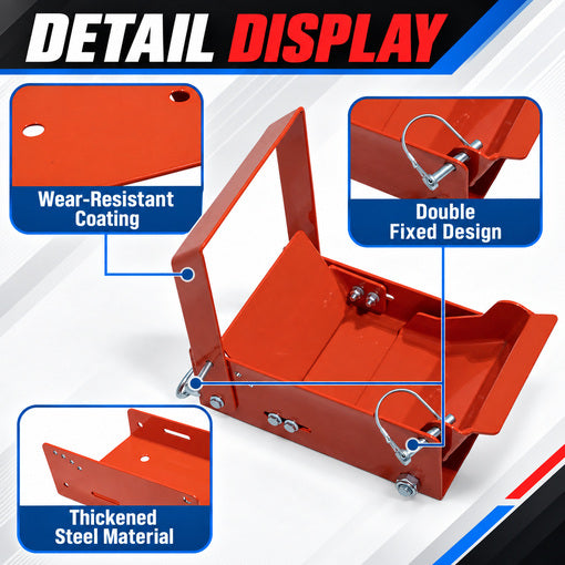 Bolt-On Lawn Mower Wheel Power Lock