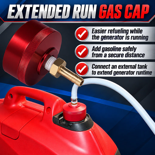 Generator Extended Run Fuel Gas Cap Kit