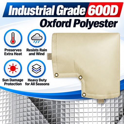 Backflow Preventer Insulation Cover for Vacuum Breaker