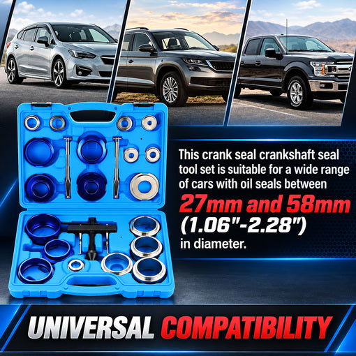 Crank Bearing Camshaft Seal Installer and Remover Set