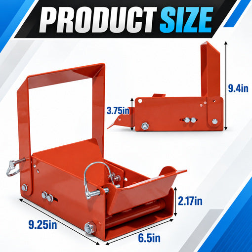 Bolt-On Lawn Mower Wheel Power Lock