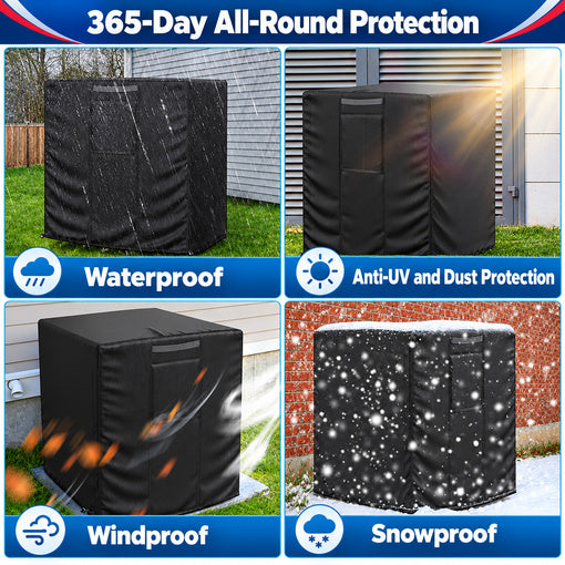 Central AC Outdoor Unit Winter Cover