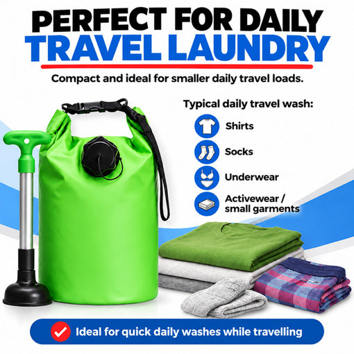 Portable Off-Grid Laundry Washing Machine