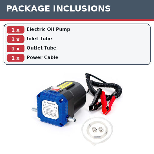 12V 80W Electric Oil Change Pump Extractor