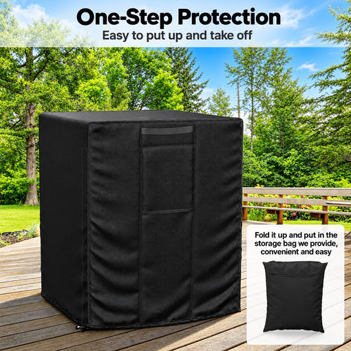 Central AC Outdoor Unit Winter Cover