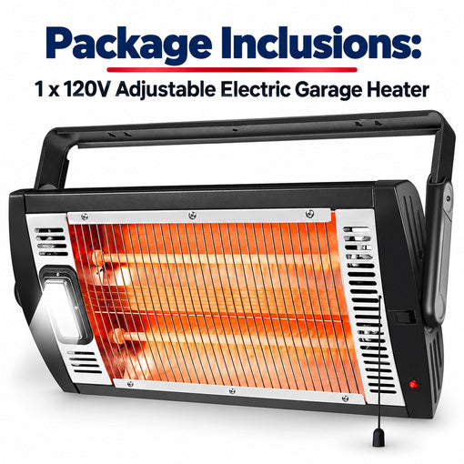 120V Adjustable Electric Garage Heater