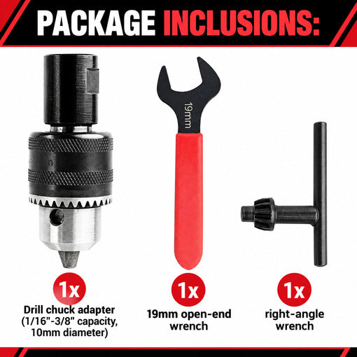 5/8"-11 Angle Grinder Drill Chuck Adapter