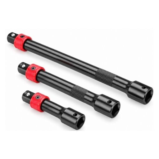 1/2" Drive Quick Release Locking Impact Socket Extension Set