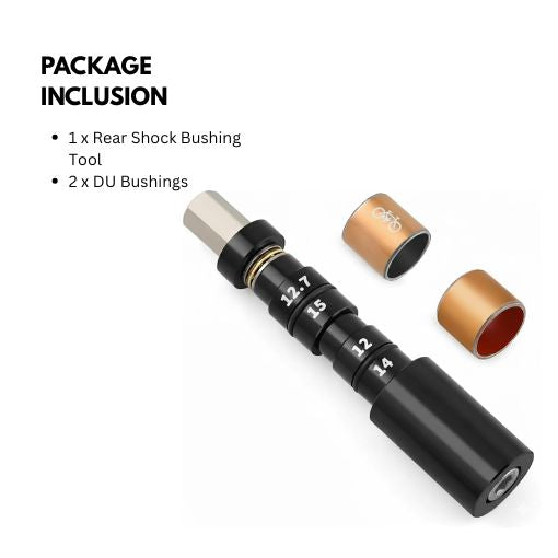 Bike Rear Shock Bushing Tool Kit