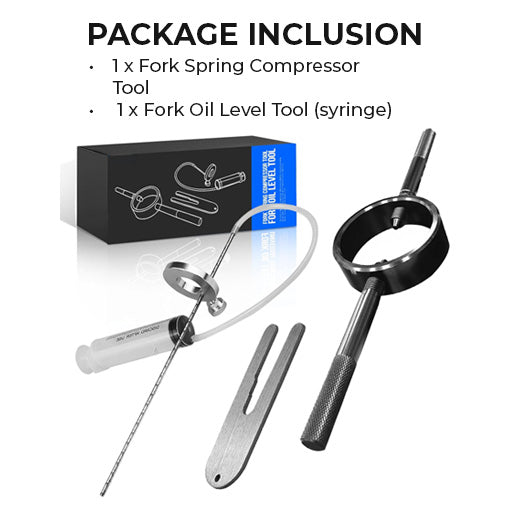 Universal Motorcycle Fork Spring Compressor Tool Set