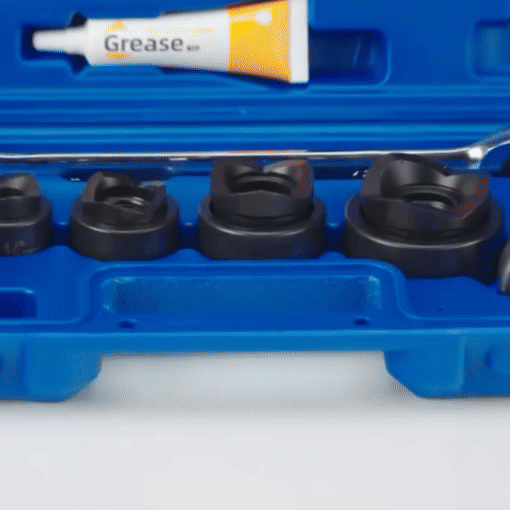 Manual Ratcheting Knockout Hole Punch Driver Kit