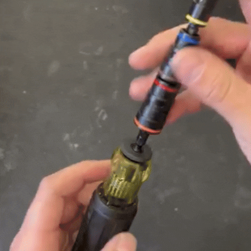 Compact Tight-Space Ratchet & Multi-Bit Tool Set