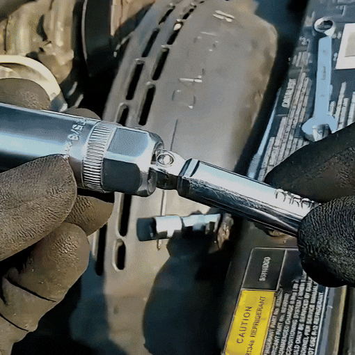 Universal Joint Extra Long Glow Plug Socket Set