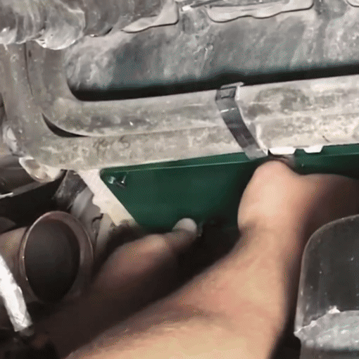 Exhaust Manifold Template Removal Tool Set