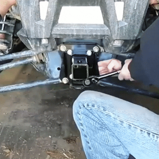 Bolt-On Bumper Tow 2“ UTV Rear Hitch Receiver
