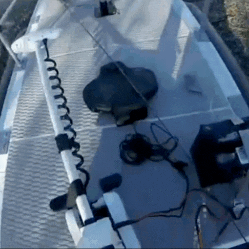 Heavy Duty Inflatable Pontoon Boat