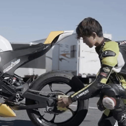 Motorcycle Digital Sag Scale for Suspension Tuning