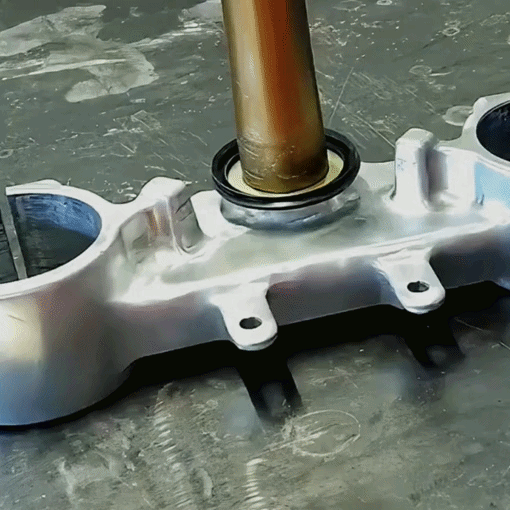 Steering Drag Neck Stem Post Bearing, Race & Seal Replacement Kit for Harley