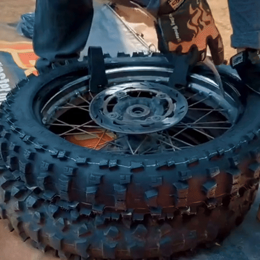 Universal Tire Bead Breaker and Lever Tool Set