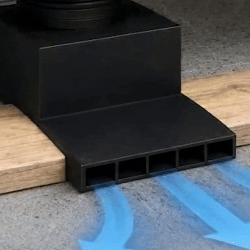Portable AC Garage Door Vent Kit