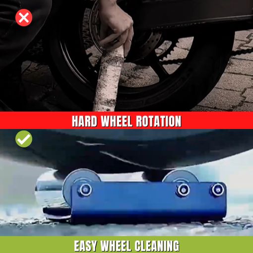 Aluminum Motorcycle Wheel Cleaning Stand
