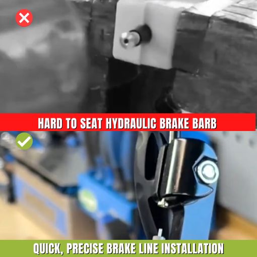 Barb Tool for Hydraulic Bicycle Brakes