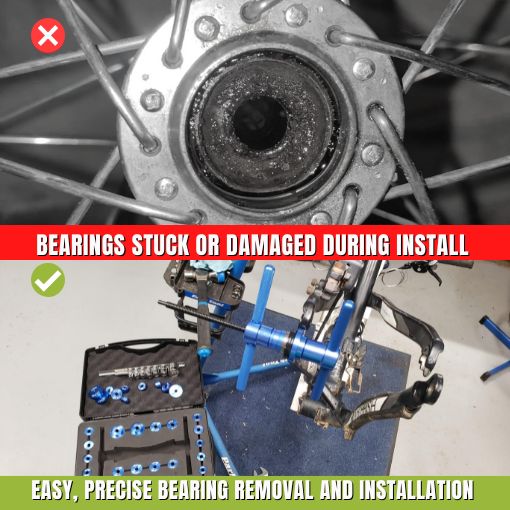 Bicycle Bearing Press Set