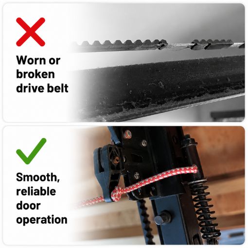 Easy Garage Door Drive Belt Replacement