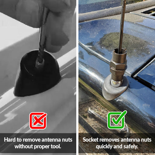 Antenna Nut Socket Removal Tool