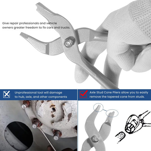 Axle Stud Cone Pliers
