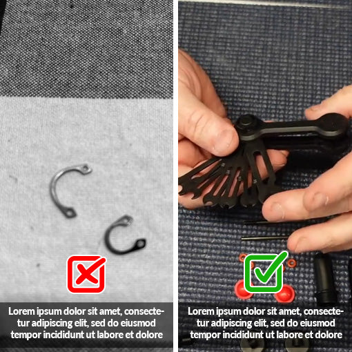 E-Clip Remover & Installer Tool Set