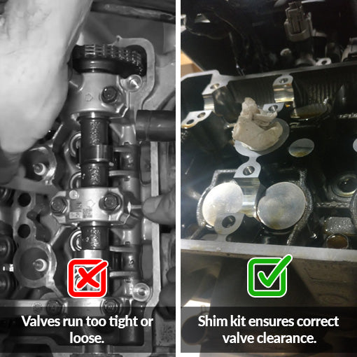 Motorcycle Complete Valve Shim Kit