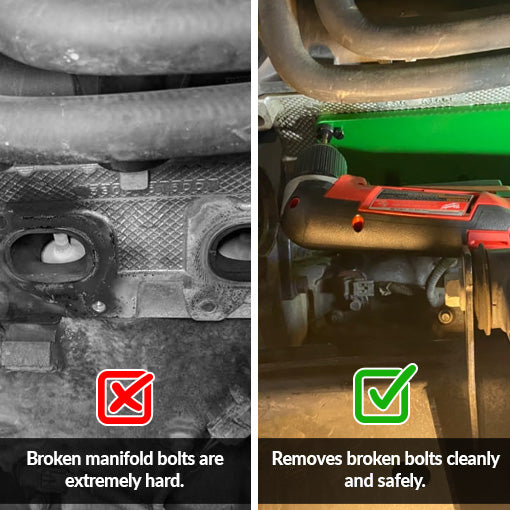Exhaust Manifold Template Removal Tool Set