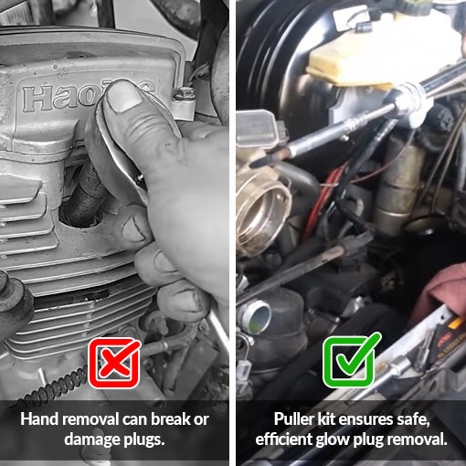 Glow Plug Puller Reamer Set