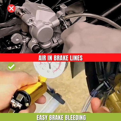 Easy DIY Motorcycle Brake Bleeder Kit