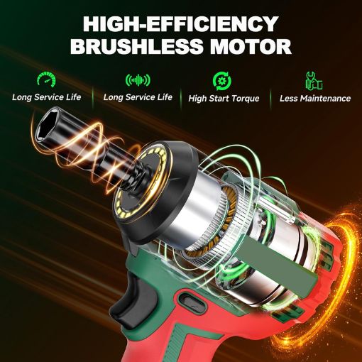 1/2" Cordless Impact Wrench Kit