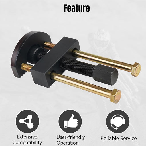 Motorcycle Transmission Mainshaft Bearing Inner Race Puller and Installer Set