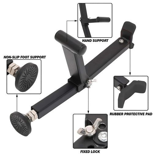 Easy Motorcycle Rear and Front Wheel Lift Stand