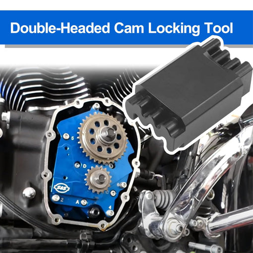 Double-Headed Cam Locking Tool for Harley