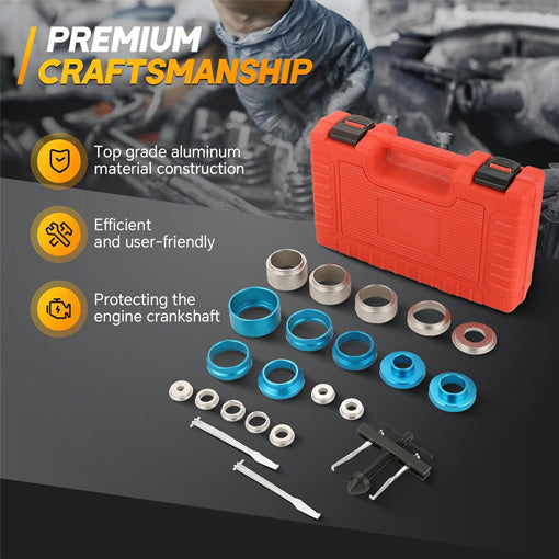 Multi-Size Crankshaft & Camshaft Oil Seal Installer and Remover Kit