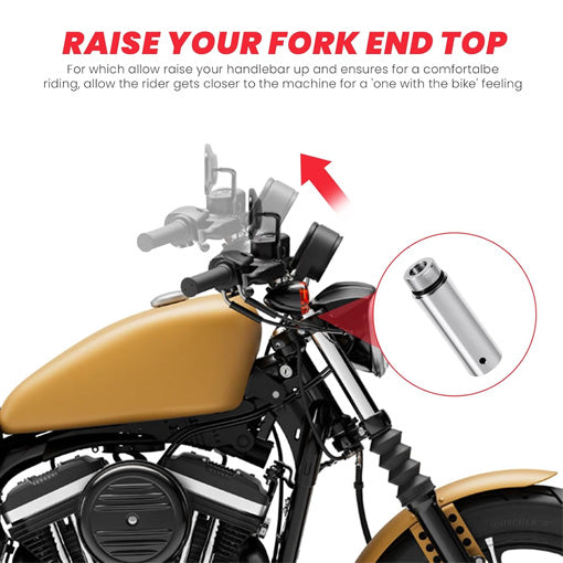 Fork Tube Extender for Harley