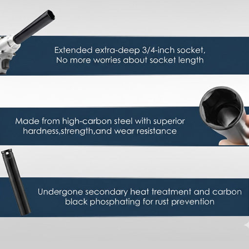 Truck Cage Bolt Socket Removal Tool