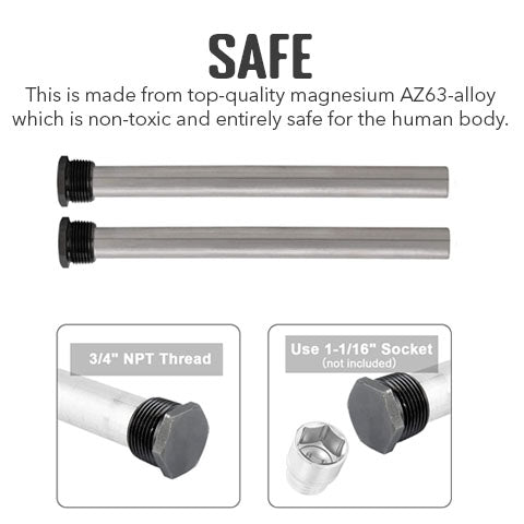 Anode Rod for RV Water Heater