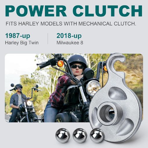 Easy Lever Pull Power Clutch Ramp Kit for Harley