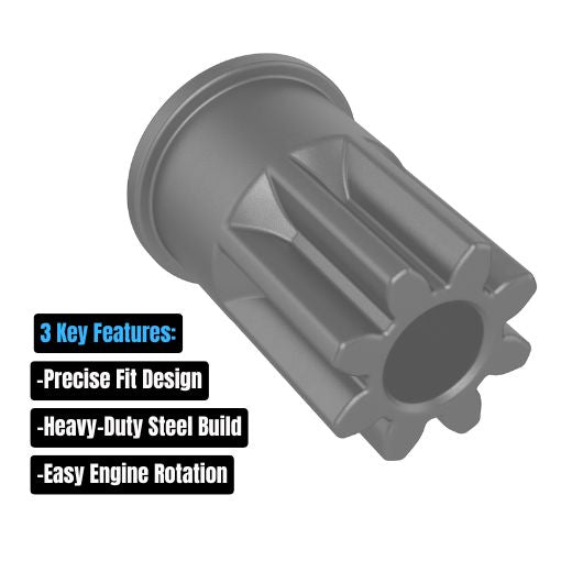 Engine Barring/Turning Socket Wrench Tool for CAT