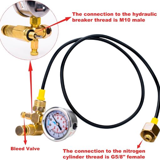 Hydraulic Breaker Nitrogen Kit