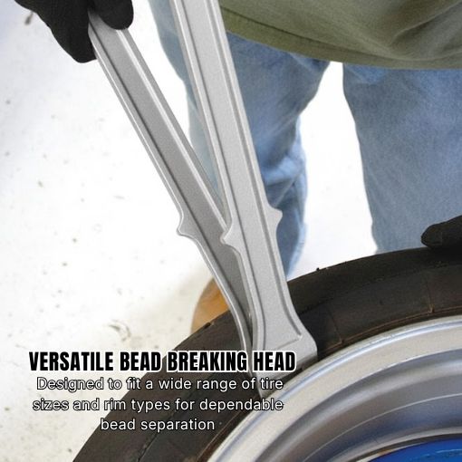 Universal Tire Bead Breaker and Lever Tool Set