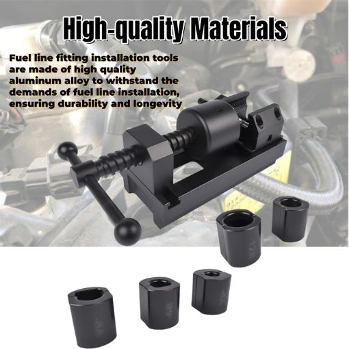 4-16AN Fuel Line Fittings Installation Tool Kit