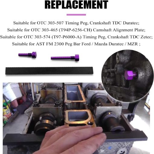Cam Timing Alignment Tools for Ford/Mazda Zetec