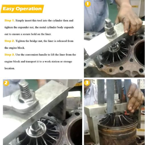 Cylinder Pack Liner Puller Remover Tool